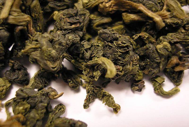 Suszone liście herbaty