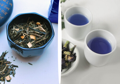 Niebieska herbata pomaga zrzucić kilogramy