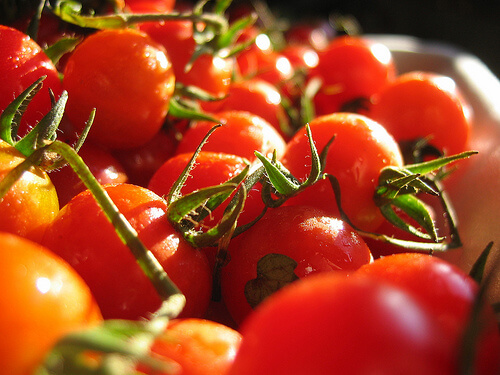 pomidory to środki oczyszczające