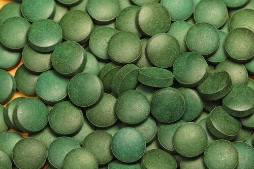 Spirulina w tabletkach