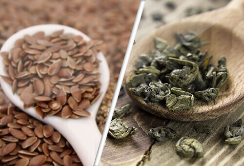 Walcz z rakiem naturalnie – zielona herbata i nasiona lnu