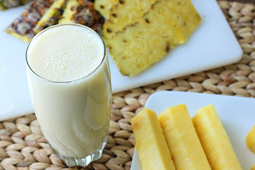 Smoothie z ananasa
