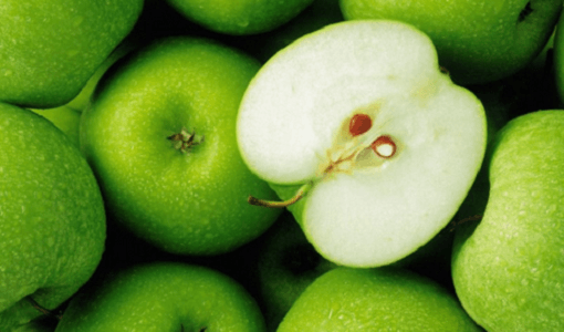 zielone jabłka