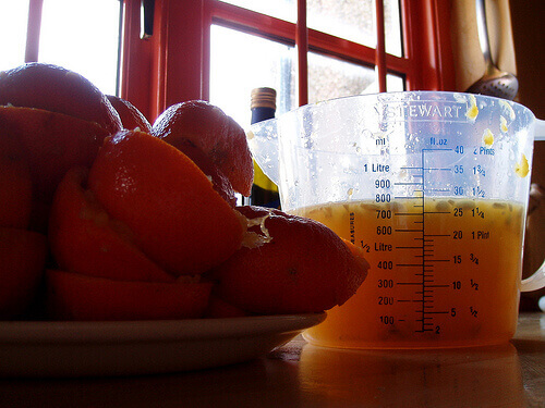 Napoje owocowe - sok z pomarańczy