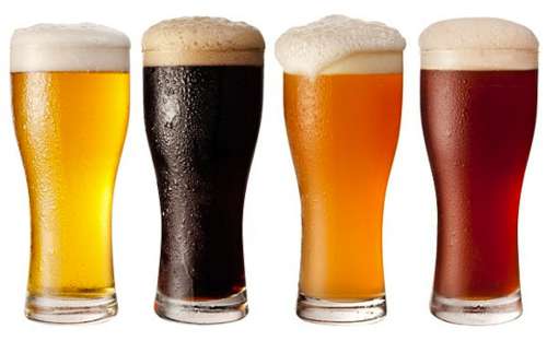 Różne rodzaje piwa