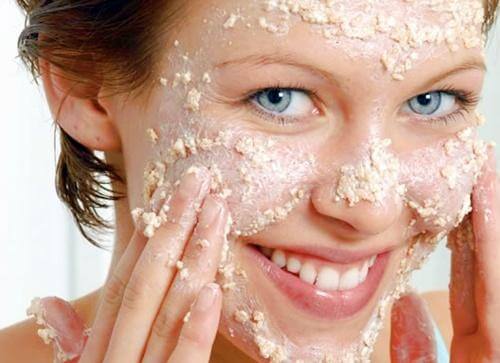 Peeling z płatków owśianych