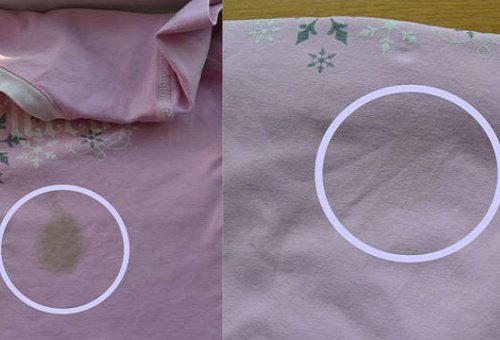 pasta do zębów usuwa plamy