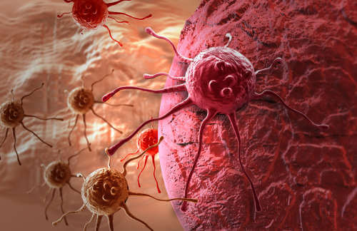 Rozwijające się komórki rakowe