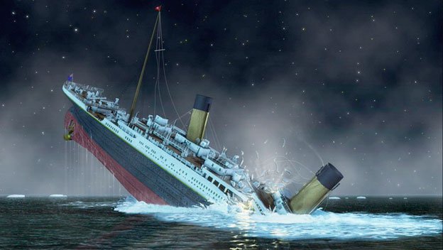 Tonący Titanic