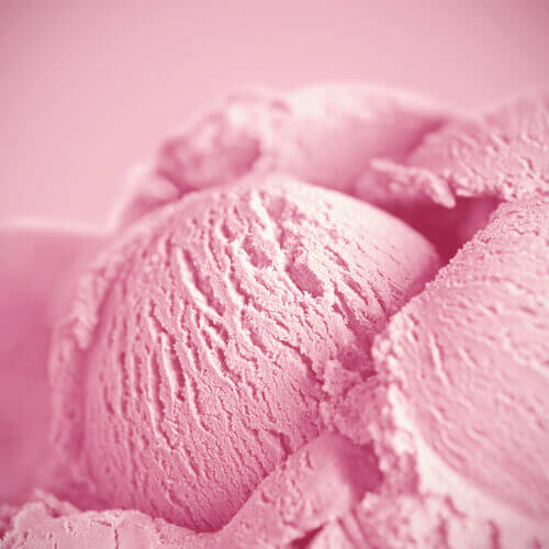 Lody truskawkowe