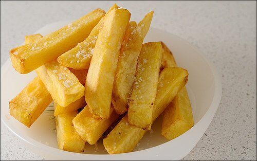 Smażone frytki