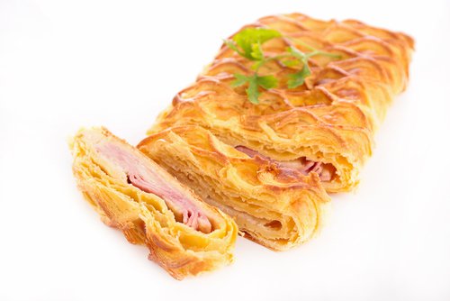 Zapiekanka z serem i szynką