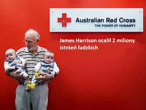 James Harrison dawca krwi