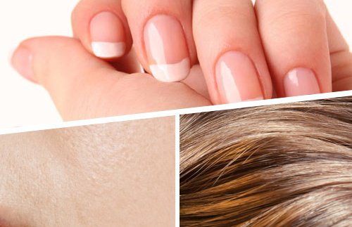 Wzmocnienie włosów, skóry i paznokci: Koktajle