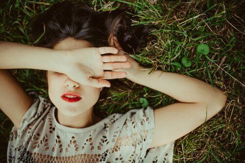 Odpoczywająca kobieta