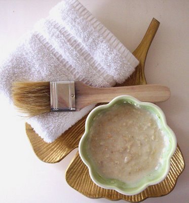 Maseczka domowej roboty