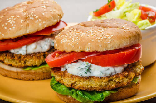 Hamburger wegetariański