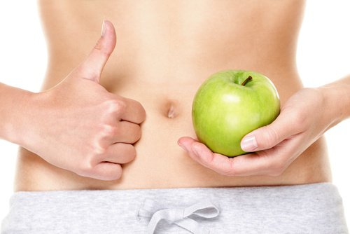 Яблоки и живот - лучшее пищеварение
