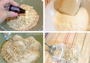 Płatki owsiane - Przygotuj domowe mydło