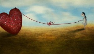 Emocjonalne uzależnienie - serce na sznurku