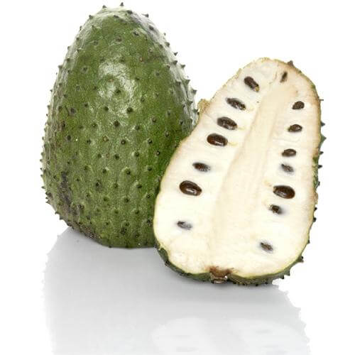 Guanabana w przekroju