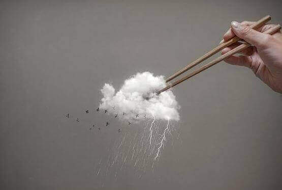 Chmura i pałeczki - osoby pamiętliwe