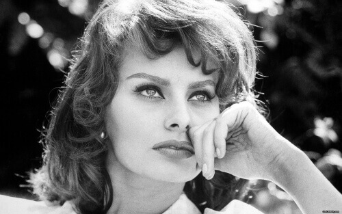 Młoda Sophia Loren