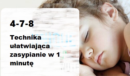 Zasypianie w mniej niż jedną minutę! Zasypianie w mniej niż jedną minutę!