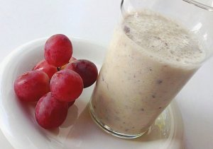 Chroń serce! - Koktajl z płatków owsianych i winogron
