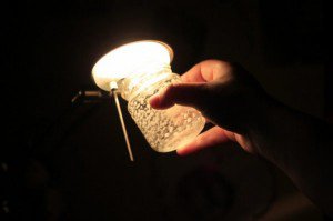Lampion - słoik