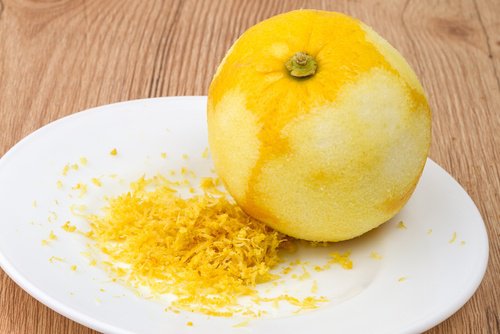Starta skórka od cytryny