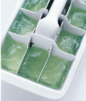 Mrożony żel z aloesu