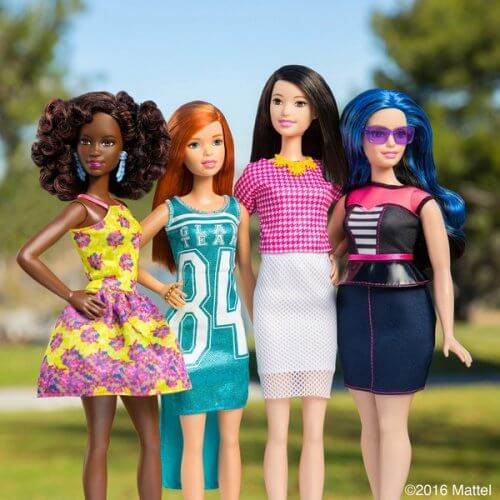 Kolekcja nowych lalek Barbie