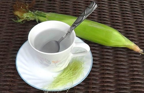 Napar ze znamion kukurydzy