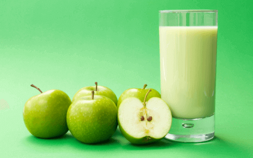 zielone jabłka smoothie