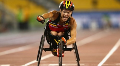 Marieke na finiszu