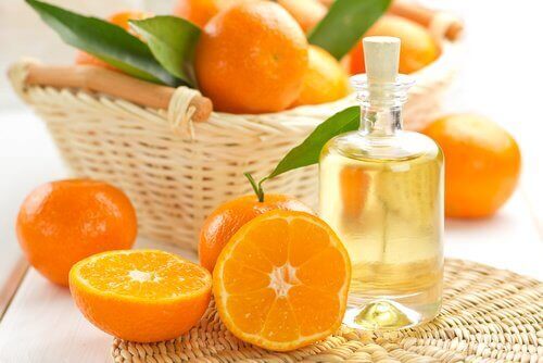 mandarynki oraz olej mandarynkowy