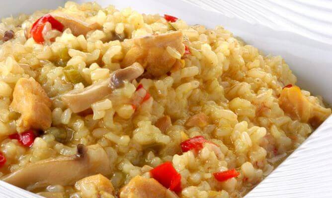 ryż z kurczakiem - zdrowe kolacje