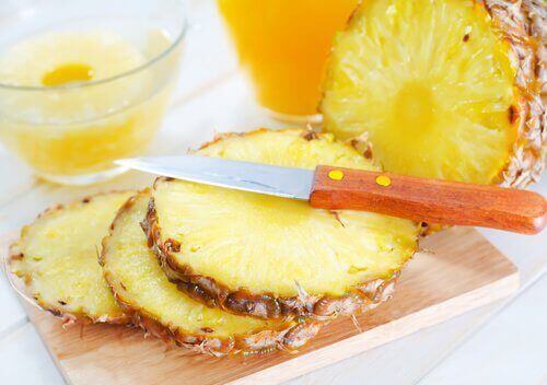 Pokrojony ananas
