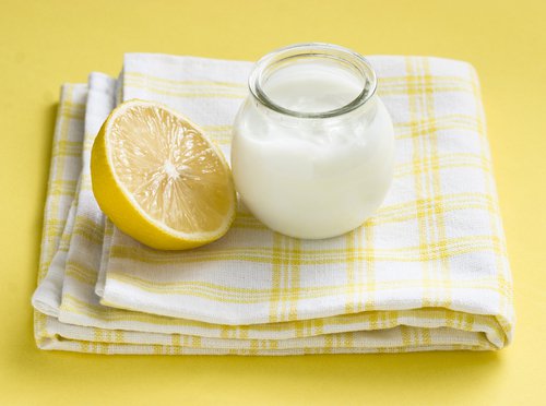 Cytryna i jogurt