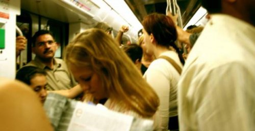 Ludzie w metrze