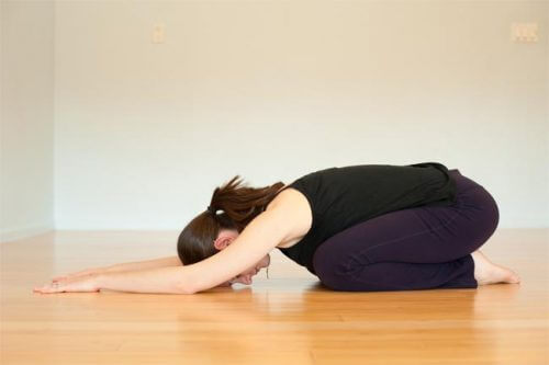 Joga - balasana na Ból pleców