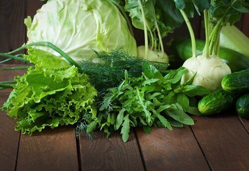 Zielone warzywa - Dieta na ukojenie nerwów