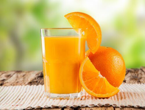Koktajl pomarańczowy na detoksykacje jelit
