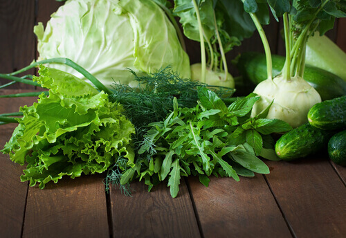 Zielone warzywa mogą być pomocne na rozstępy