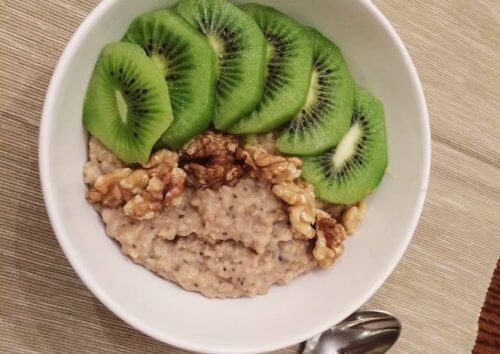 owsianka z kiwi