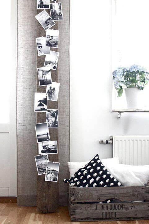 fotografie na drewnie