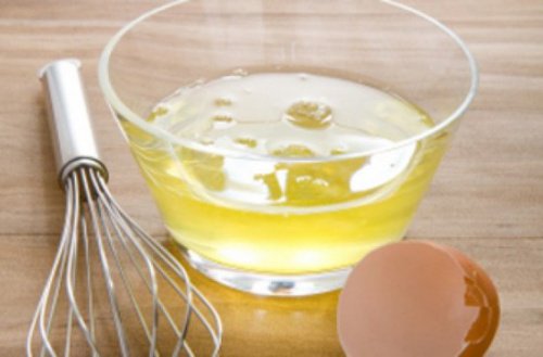 Białko jaja na kurze łapki