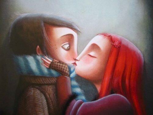 Pocałunek a miłość