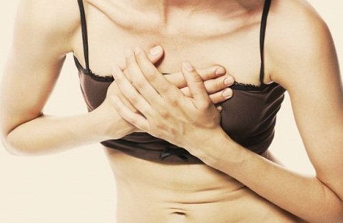 Ból w klatce piersiowej u kobiety